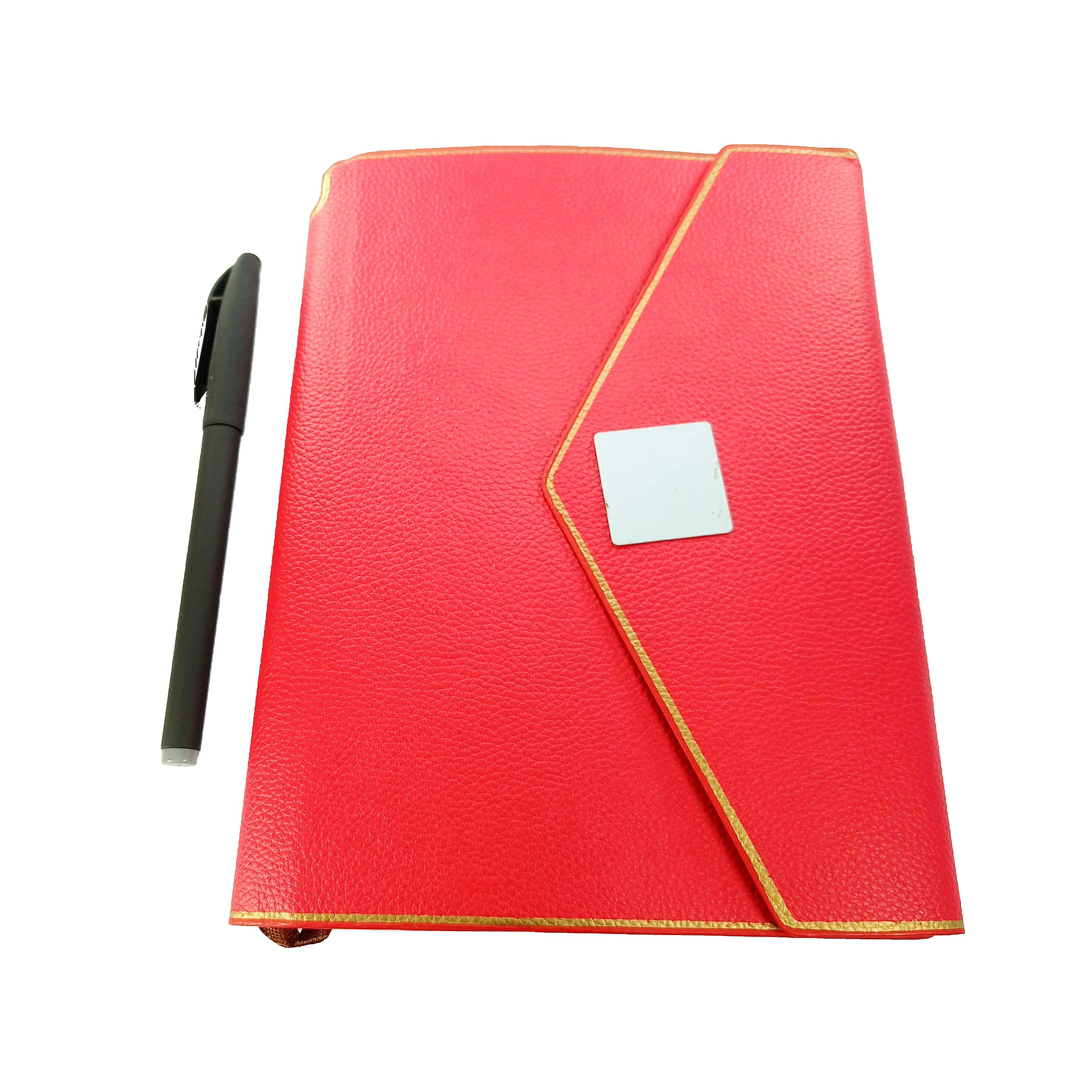 Red Envlopes Diary With Magnetic Lock