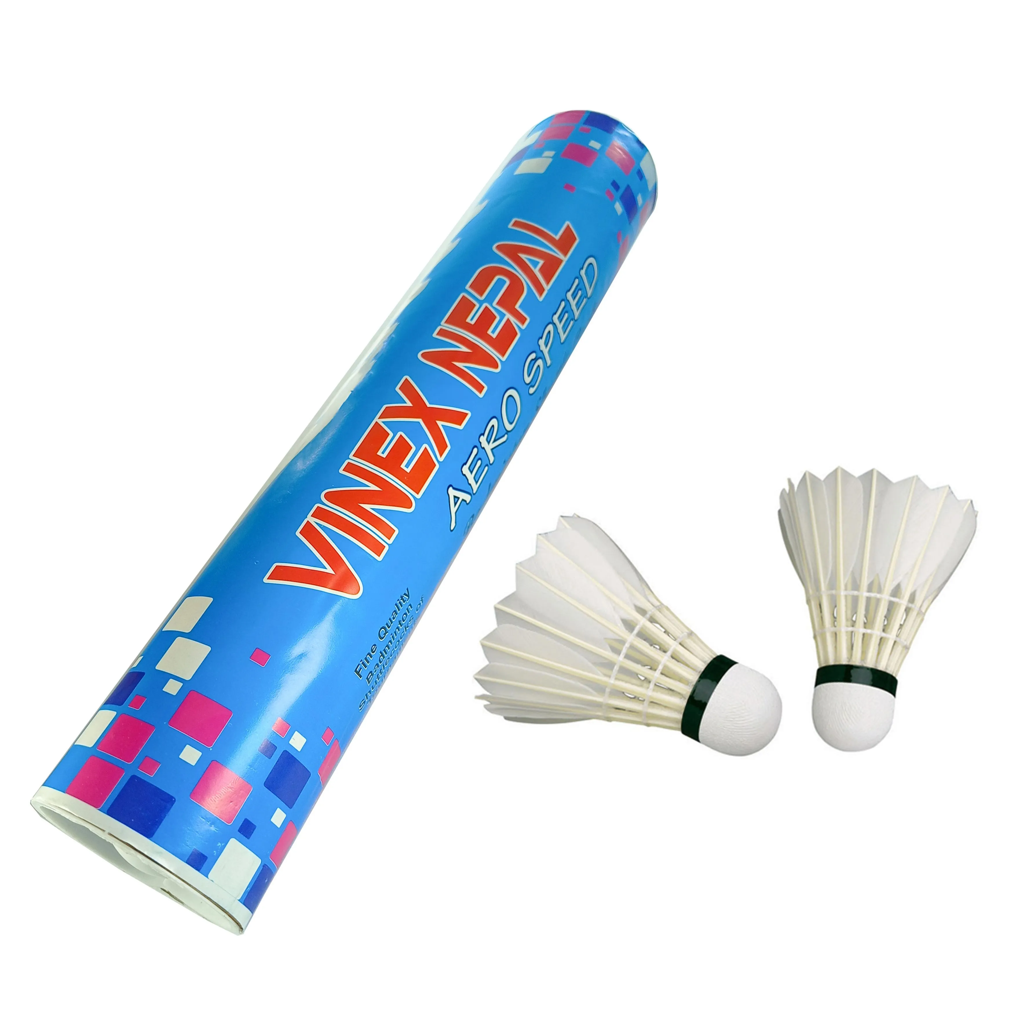 Vinex Nepal Feather Badminton Shuttle Cocks (Box Of 10 pcs)
