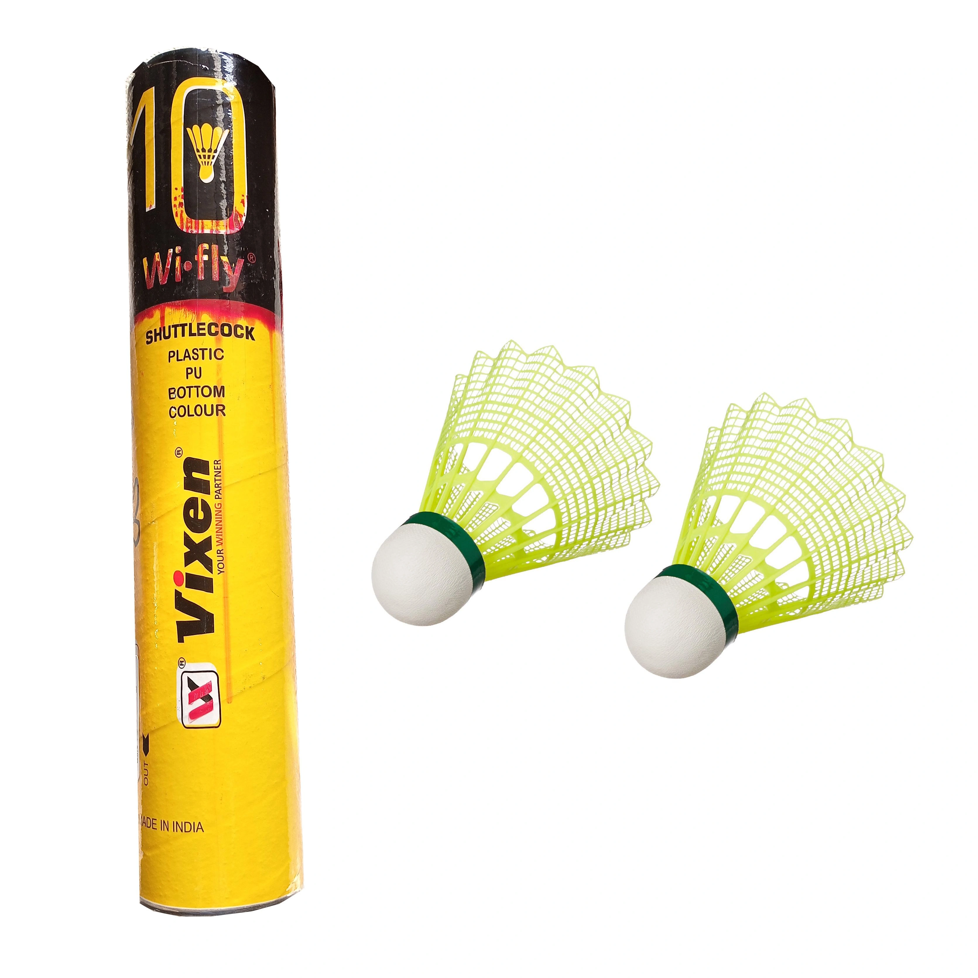 Vixen Shuttle Cocks Wi fly (c) (Box Of 10 Pcs)